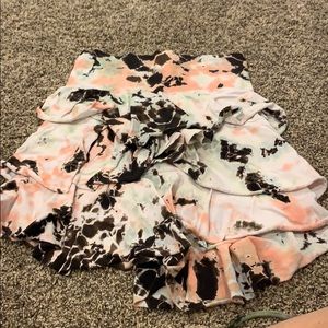 Used tie dye skirt